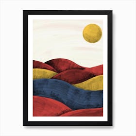 Colombia Art Print