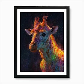 Giraffe Canvas Art 8 Poster