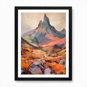 Cradle Mountain Australia 2 Mountain Painting Art Print