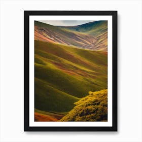 Timanfaya National Park Spain Vintage Poster Art Print