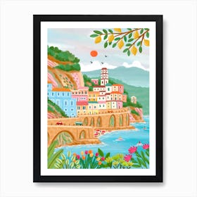Sorrento, Amalfi coast Art Print