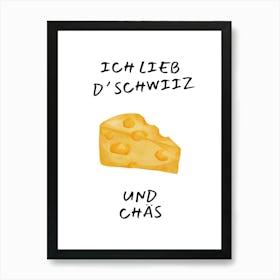 Suisse and cheese Póster