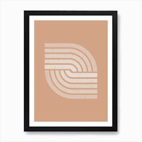 Line Abstract No 400 Art Print