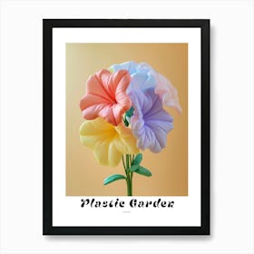 Dreamy Inflatable Flowers Poster Petunia Art Print