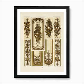 18th Century Pattern, Albert Racine (14) Art Print