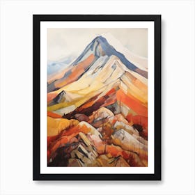 Beinn Bheoil Scotland 2 Mountain Painting Art Print