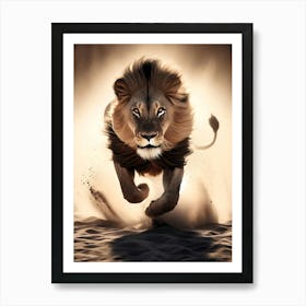 Wild Animal Creative Portrait 171 Art Print