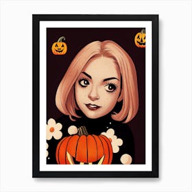 Lil Pumpkin Art Print