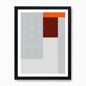 Contemporary modern geometry 4 Art Print