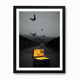 Birds In Flight Art Print