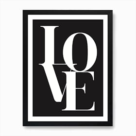 Love I Art Print