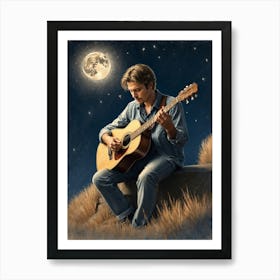 Acoustic Guitar 1 Art Print