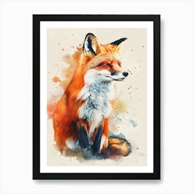 Red Fox Art Print