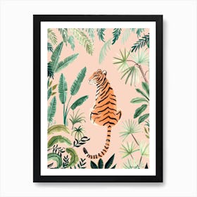 Kayaan King Of The Jungle Art Print