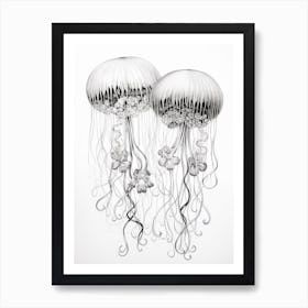 Turritopsis Dohrnii Importal Jellyfish 1 Art Print