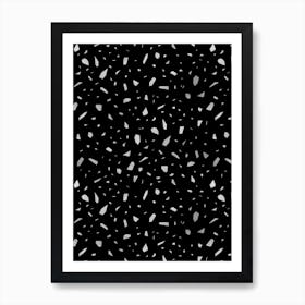 Dark Chunky Art Print