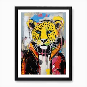 Street Cheetah 2 Art Print