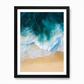 Aerial View Of A Beach 79 Art Print