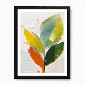 Plant Style Abstract Art Print