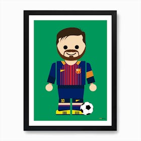 Toy Messi  Art Print