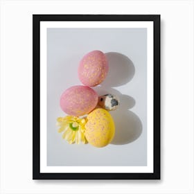 Easter Eggs 394 Art Print