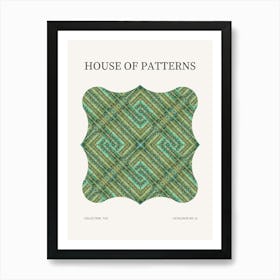 Tile Pattern Poster 12 Art Print