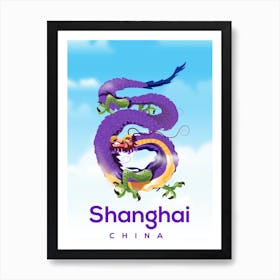 Shanghai China Art Print