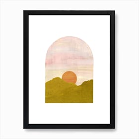 Arch-Sunrise 25 Art Print