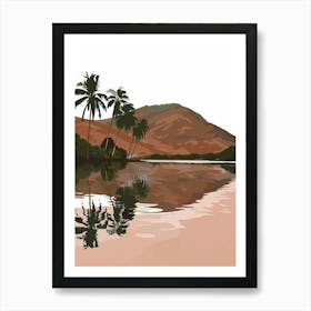 Hawaiian Landscape Art Print