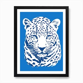 Leopard Head 1 Art Print