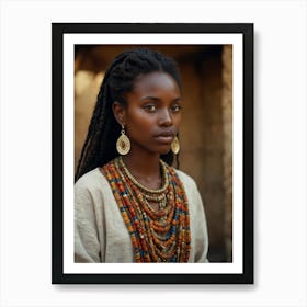 African Woman 3 Art Print