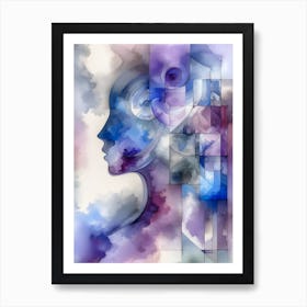 Abstract Reflections Art Print