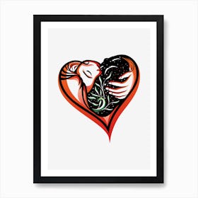 I Have Found The One Whom My Soul Love Art Print