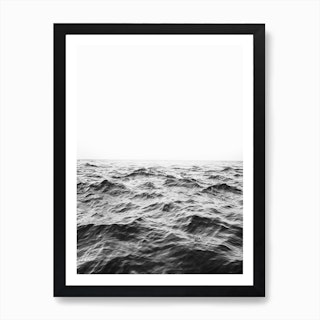Minimalist Ocean Art Print