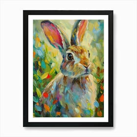 Tans Rabbit Painting 3 Art Print