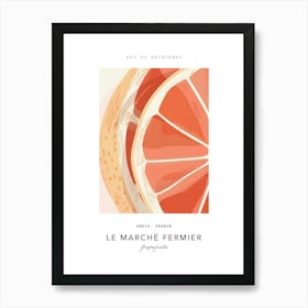 Grapefruits Le Marche Fermier Poster 6 Art Print
