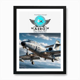 Hall-O-Gram Creations Aero Prototype Concept ~Reimagined 26 Art Print