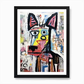 Neo-Expressionist Woofs: Dog Art Print