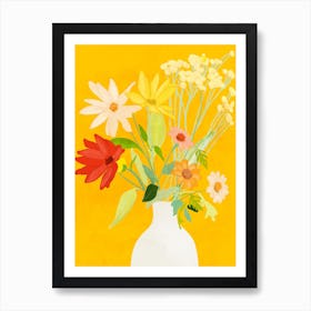 Bouquet Of Flowers 4 Art Print