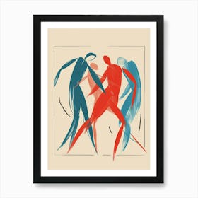 Dancers 9 Art Print