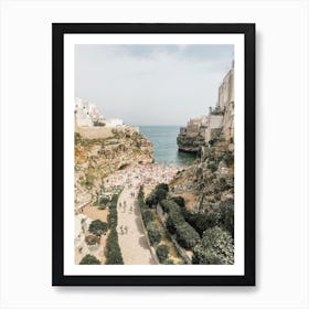 Italian Beach Art Print