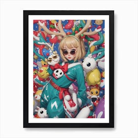 Santa Claus 2 Art Print