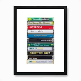 The Stone Roses - Cassette Print Music Poster Art Print