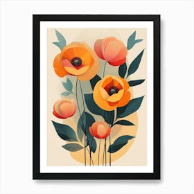 Poppies 70 Art Print