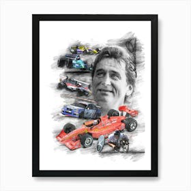 Alessandro Zanardi Art Print