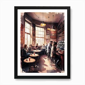 Coffee Shop Art Print