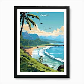 Hawaii Beach Art Print