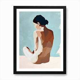 Nude Woman Art Print