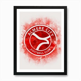 Almere City 1 Art Print