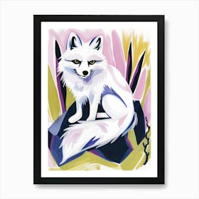 Fox Illustration 11 Art Print